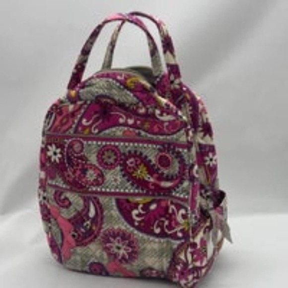 Vera Bradley Wildflower Paisley Lunch Bag Best Vera Bradley  display picture 3